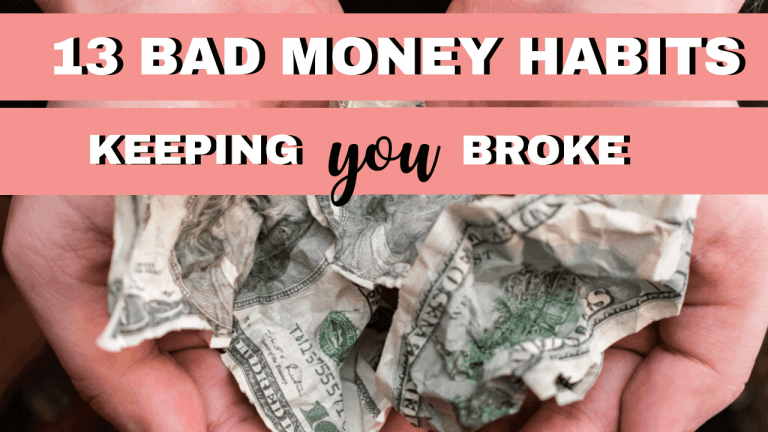 bad money habits keeping you poor