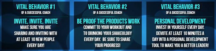 3 vital behaviors