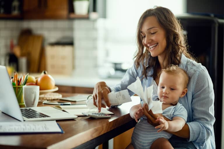 budgeting as a single mom or parent