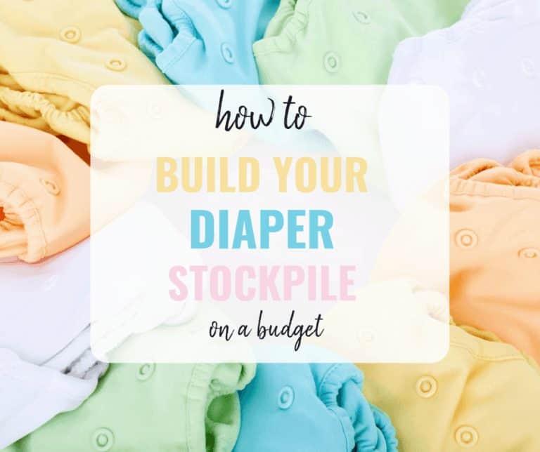 Diaper Stockpile on a Budget FB