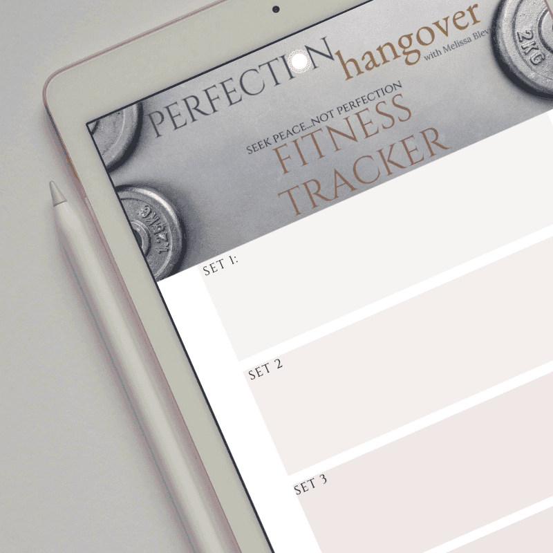 Perfection Hangover Fitness Tracker {Free Printable} 3