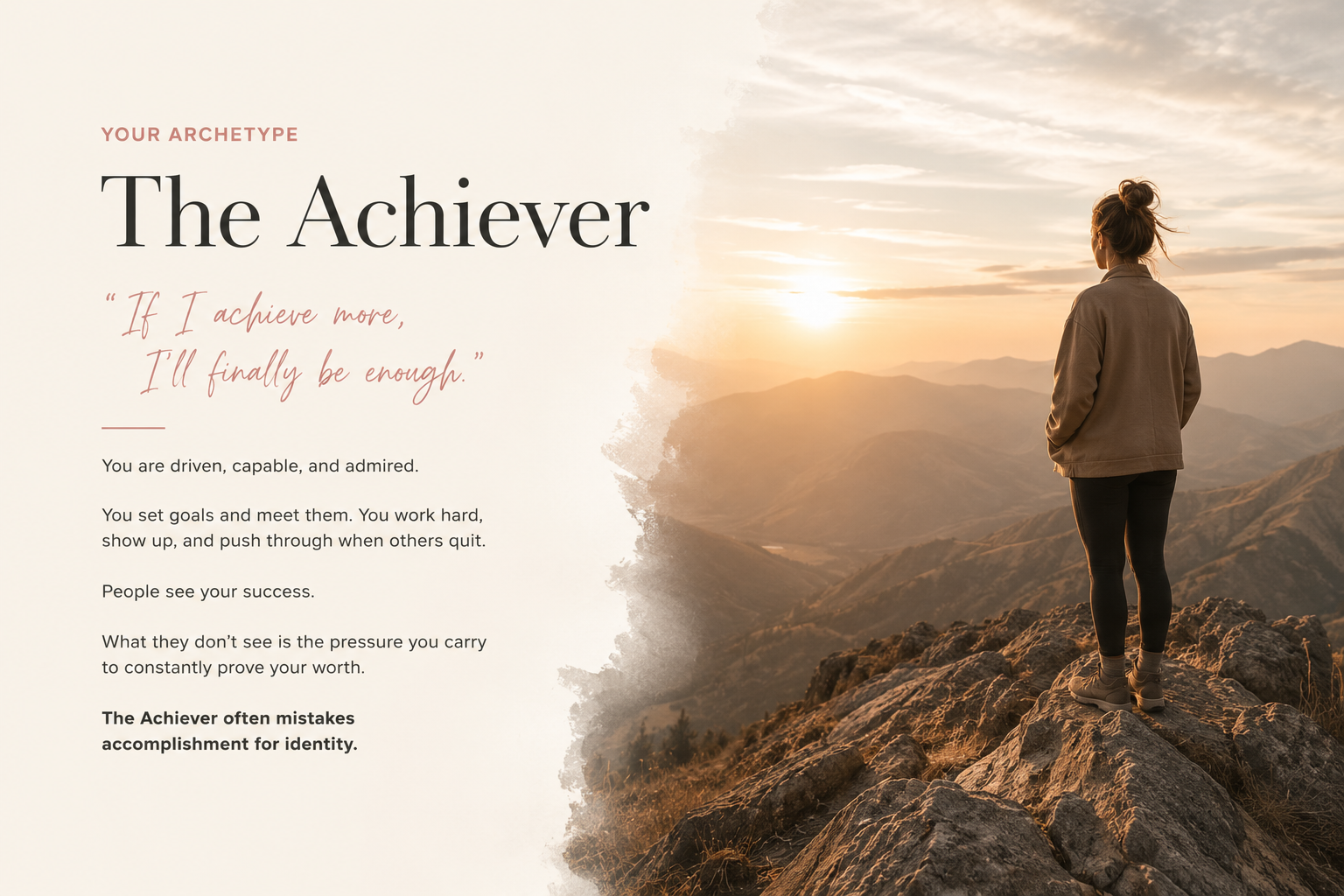The Achiever Archetype