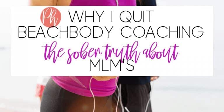 Why I Quit Beachbody Coaching