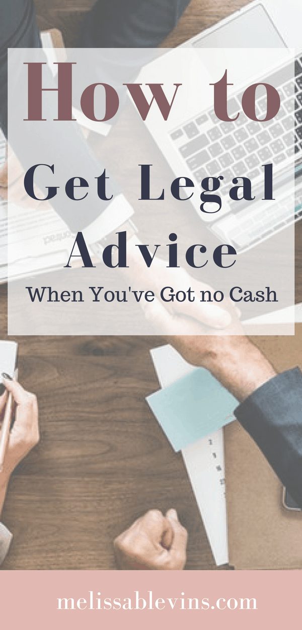 99 Problems & Legal Advice Is One! Legal Options When You've Got No Cash 3